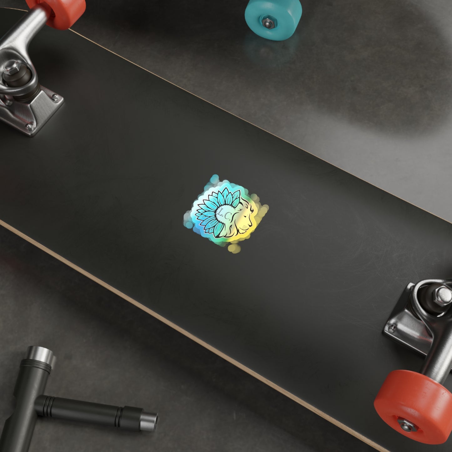 Holographic Die-cut Logo Stickers