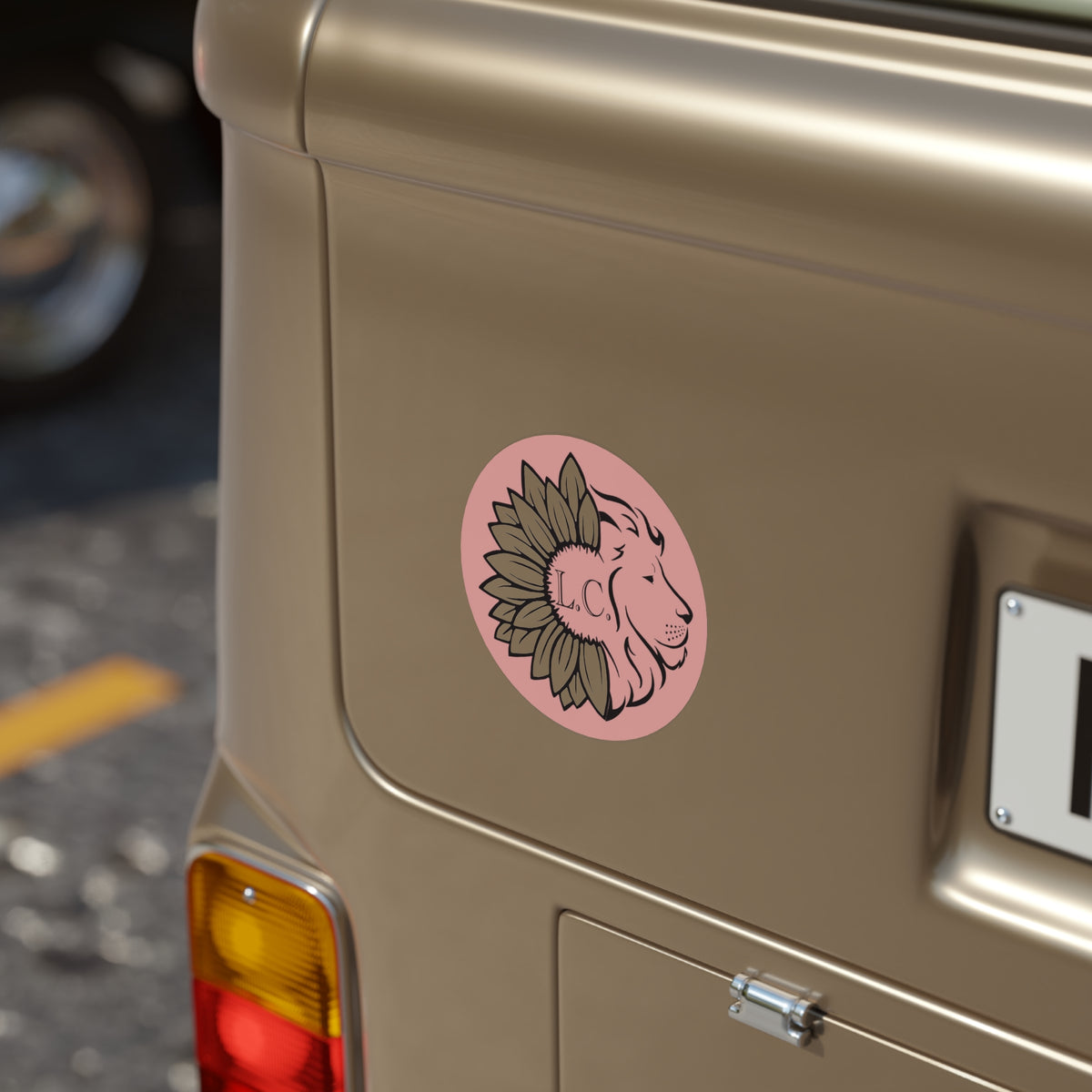 Transparent Outdoor Logo Sticker