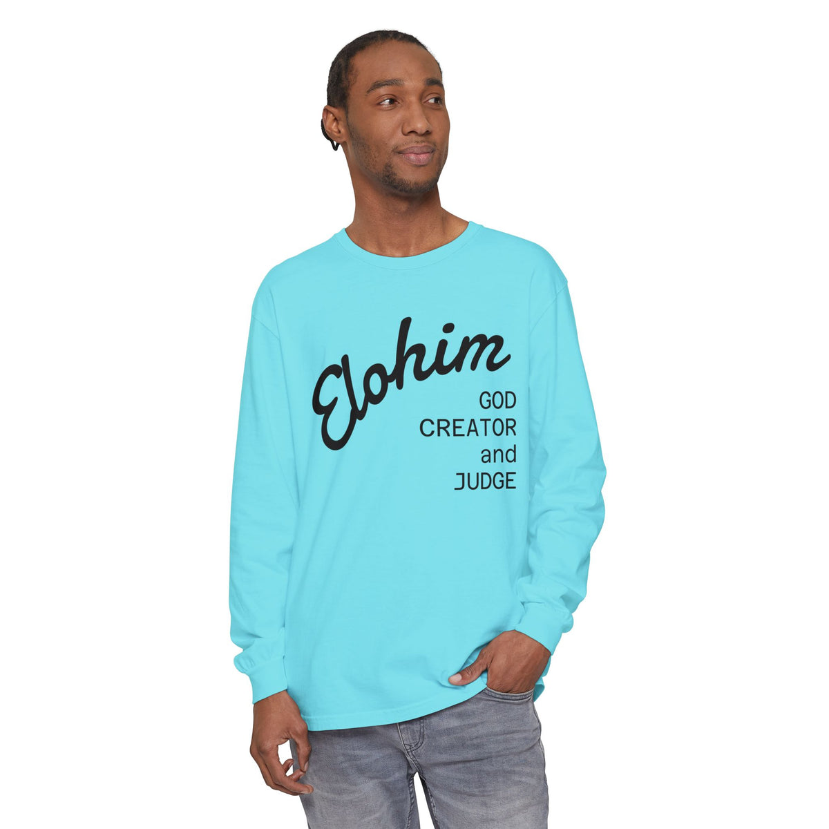 Elohim — Names of God Long-Sleeve T-Shirt