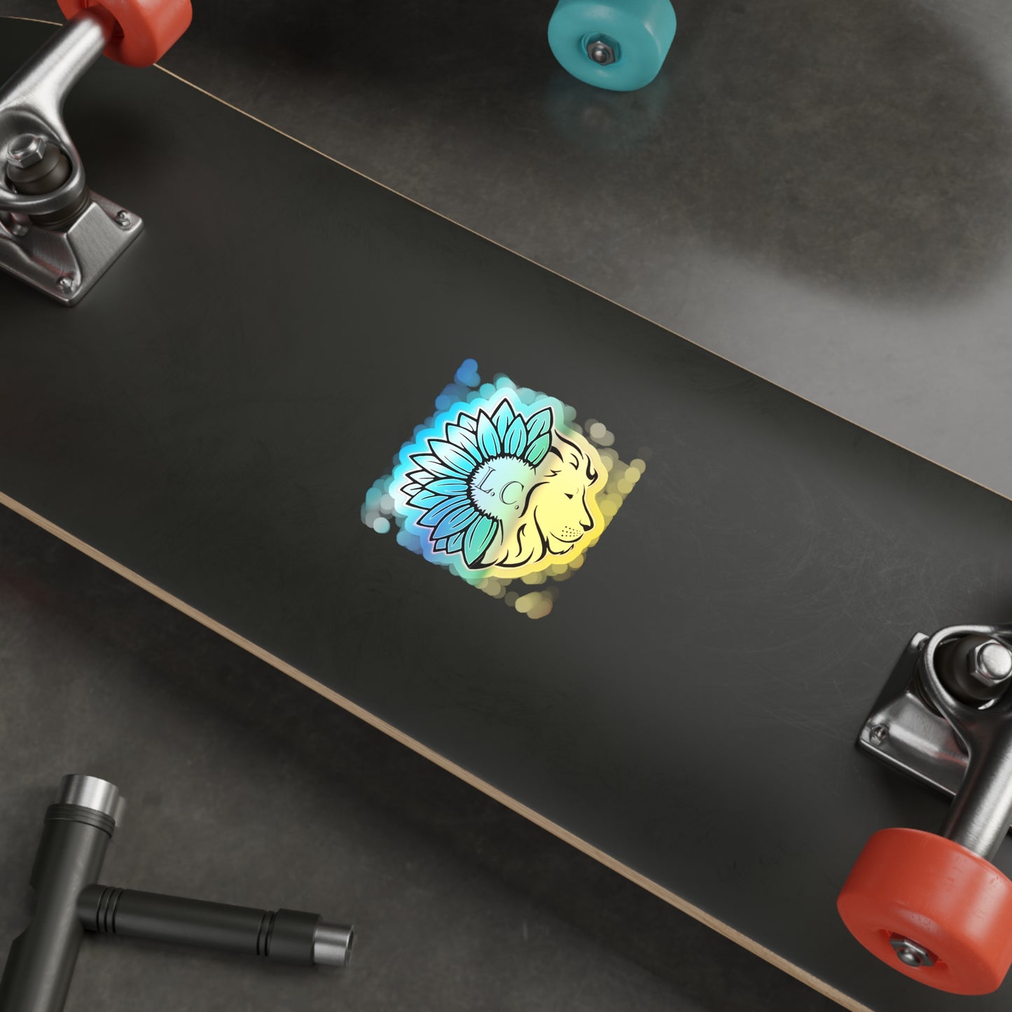 Holographic Die-cut Logo Stickers