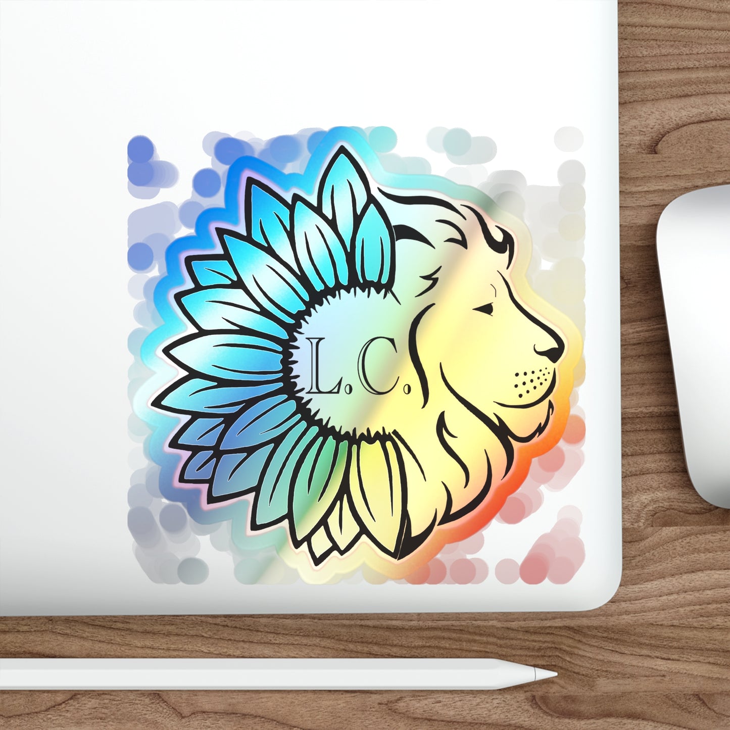 Holographic Die-cut Logo Stickers