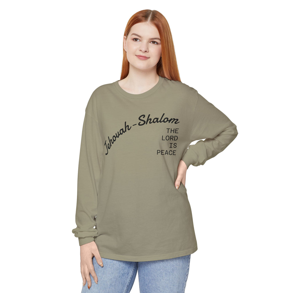 Jehovah-Shalom Long Sleeve T-Shirt