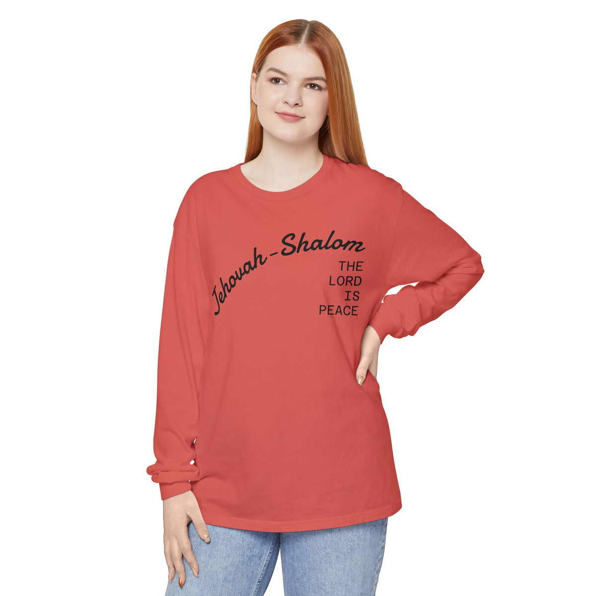 Jehovah-Shalom Long Sleeve T-Shirt