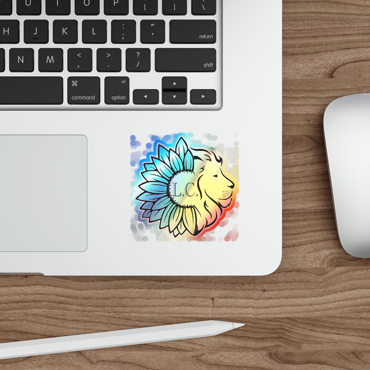 Holographic Die-cut Logo Stickers