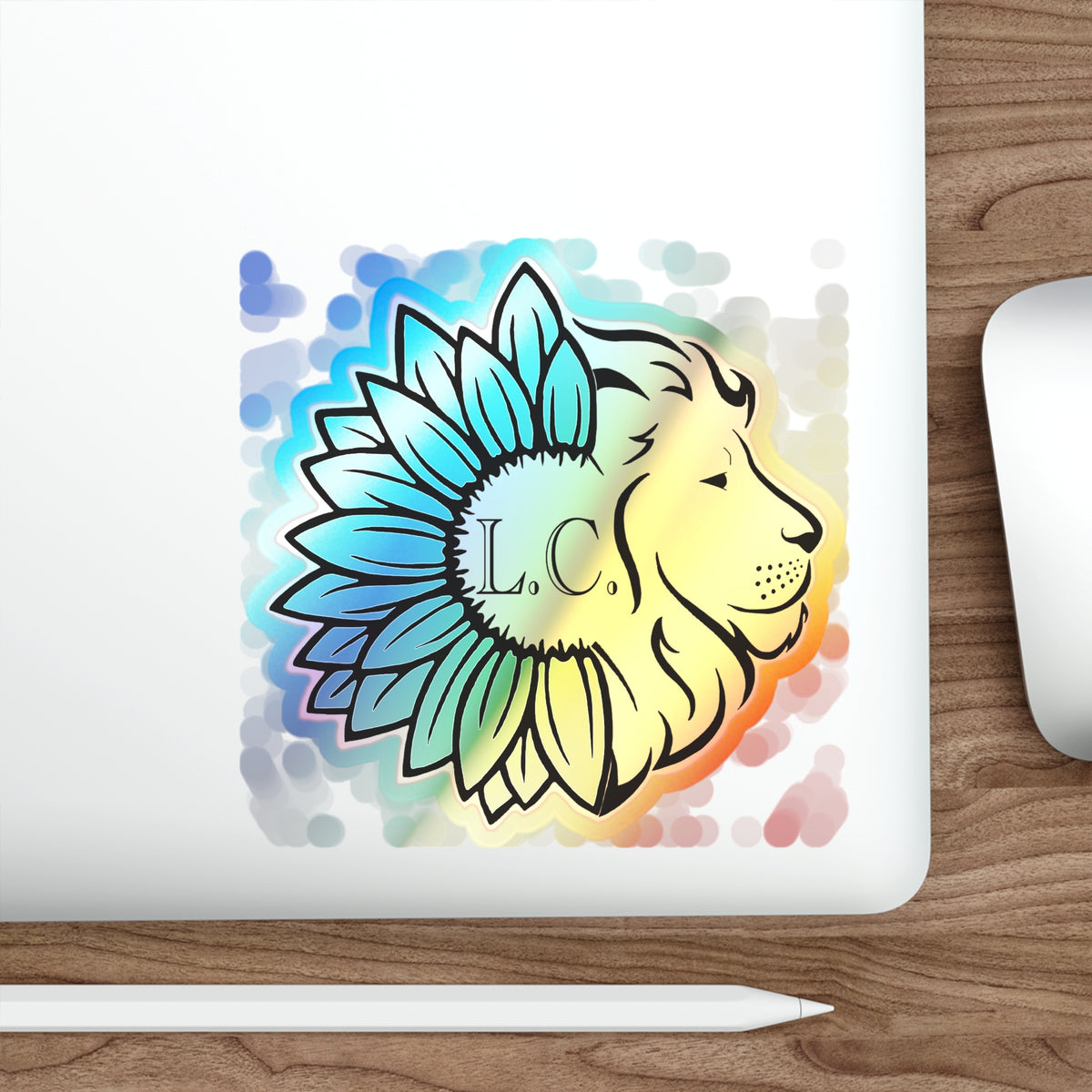 Holographic Die-cut Logo Stickers