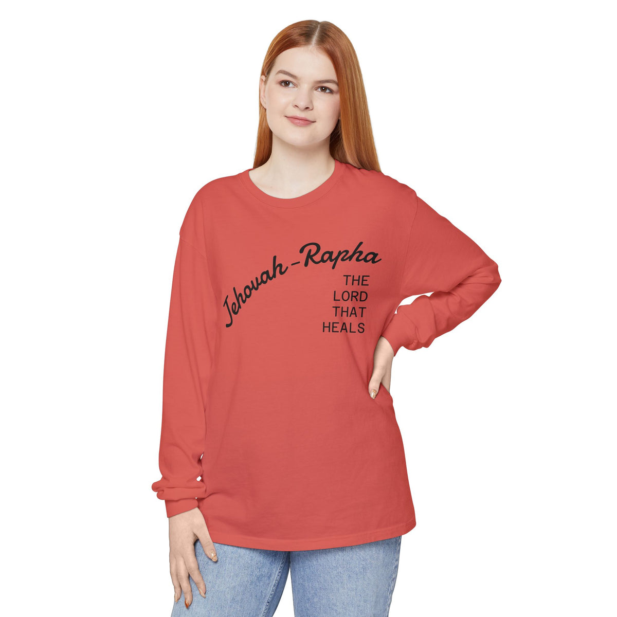 Jehovah-Rapha Long Sleeve T-Shirt