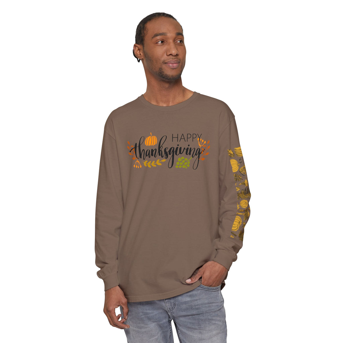 Happy Thanksgiving Long Sleeve T-Shirt