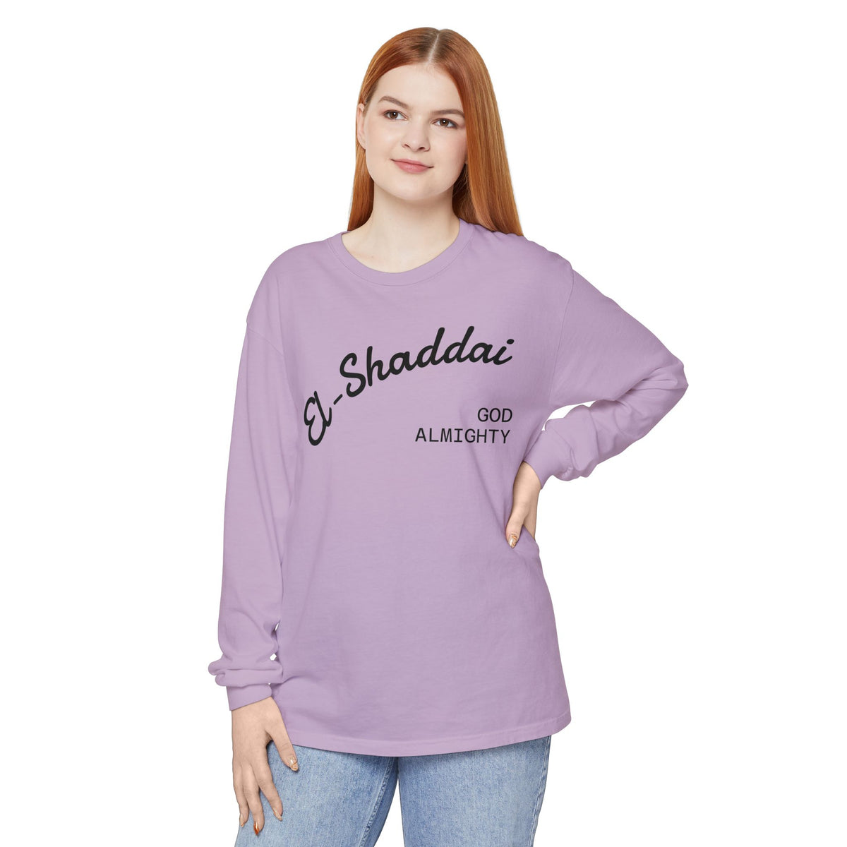 El-Shaddai Long Sleeve T-Shirt