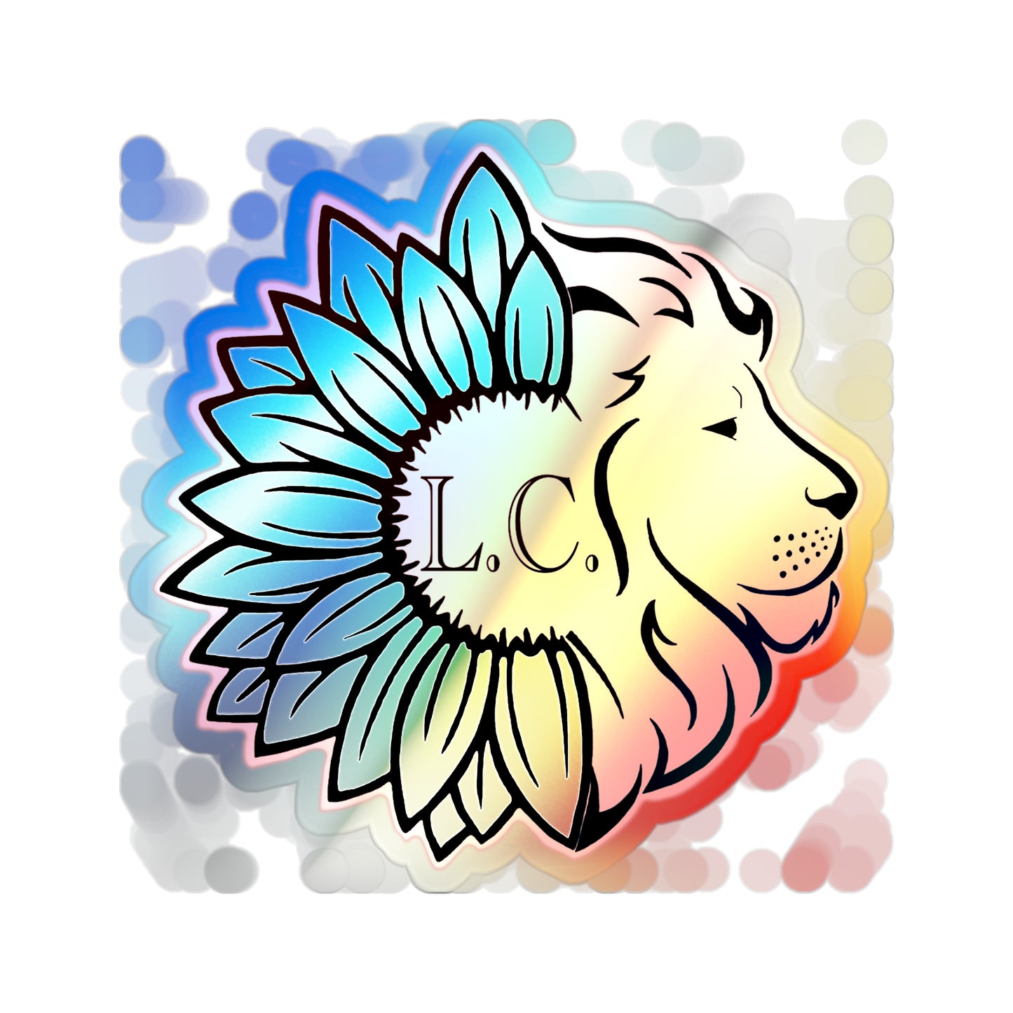 Holographic Die-cut Logo Stickers
