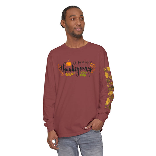 Happy Thanksgiving Long Sleeve T-Shirt