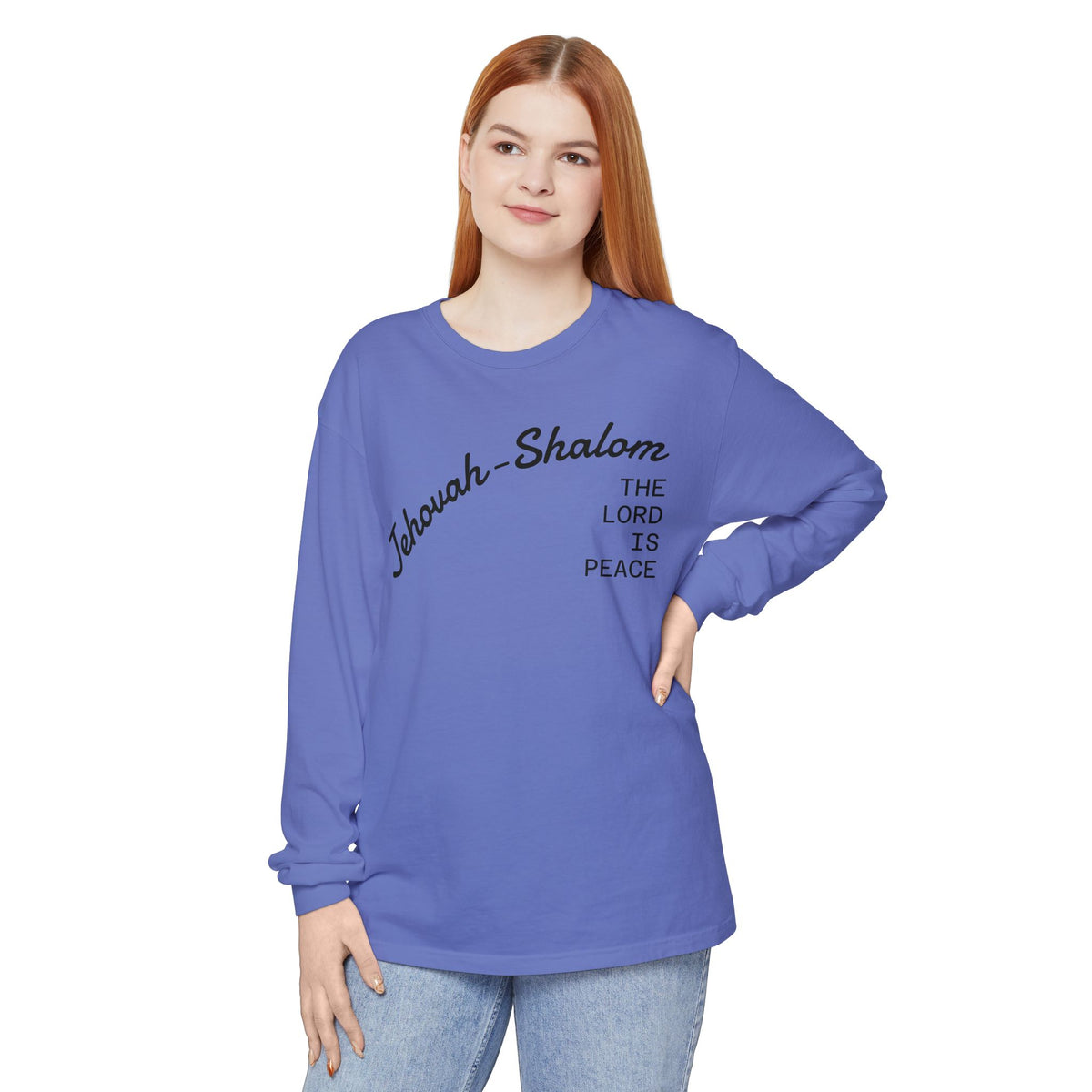 Jehovah-Shalom Long Sleeve T-Shirt
