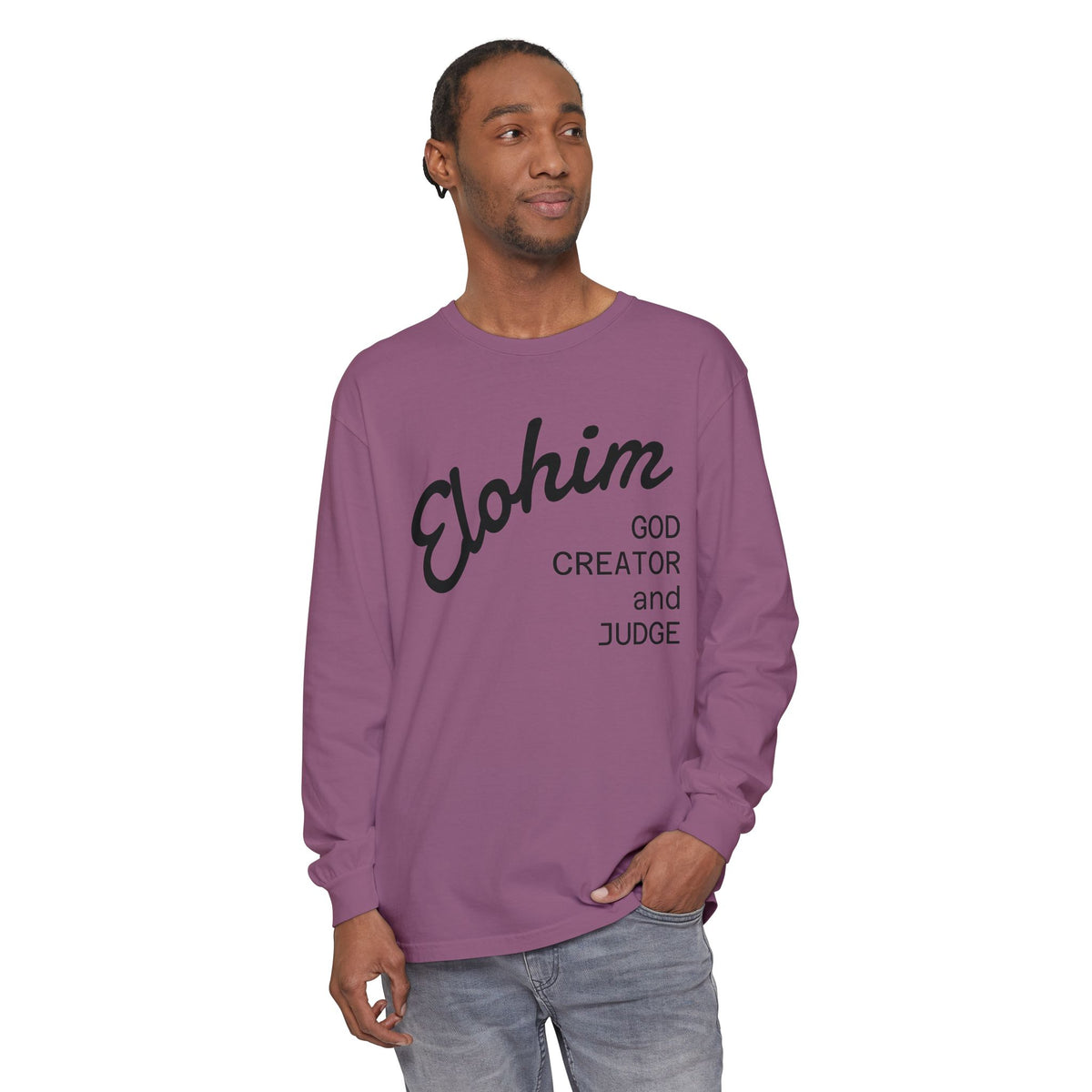 Elohim — Names of God Long-Sleeve T-Shirt