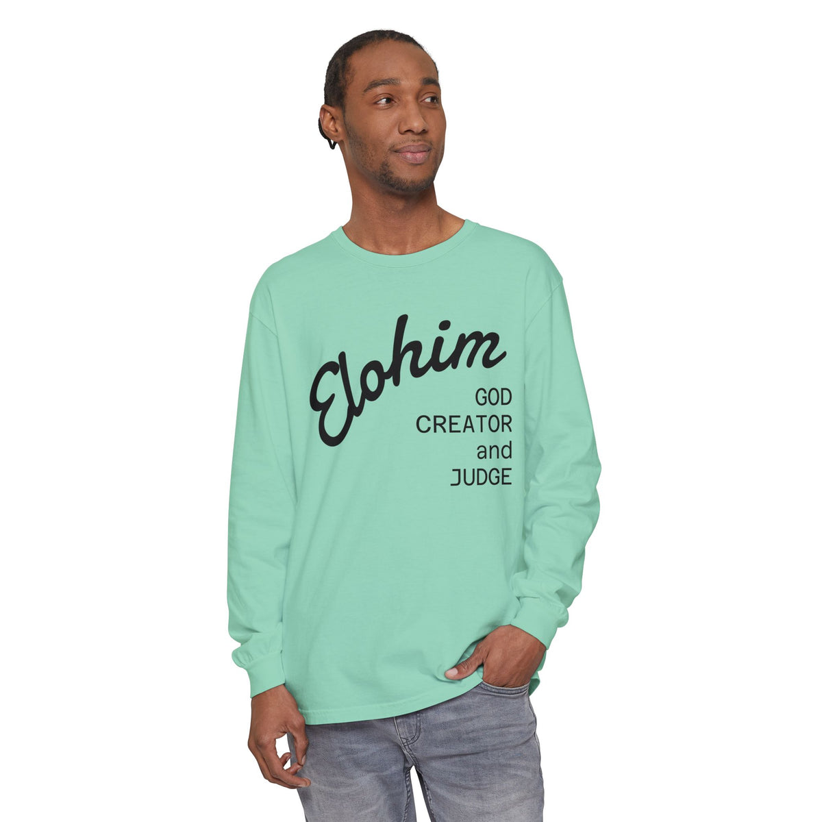 Elohim — Names of God Long-Sleeve T-Shirt