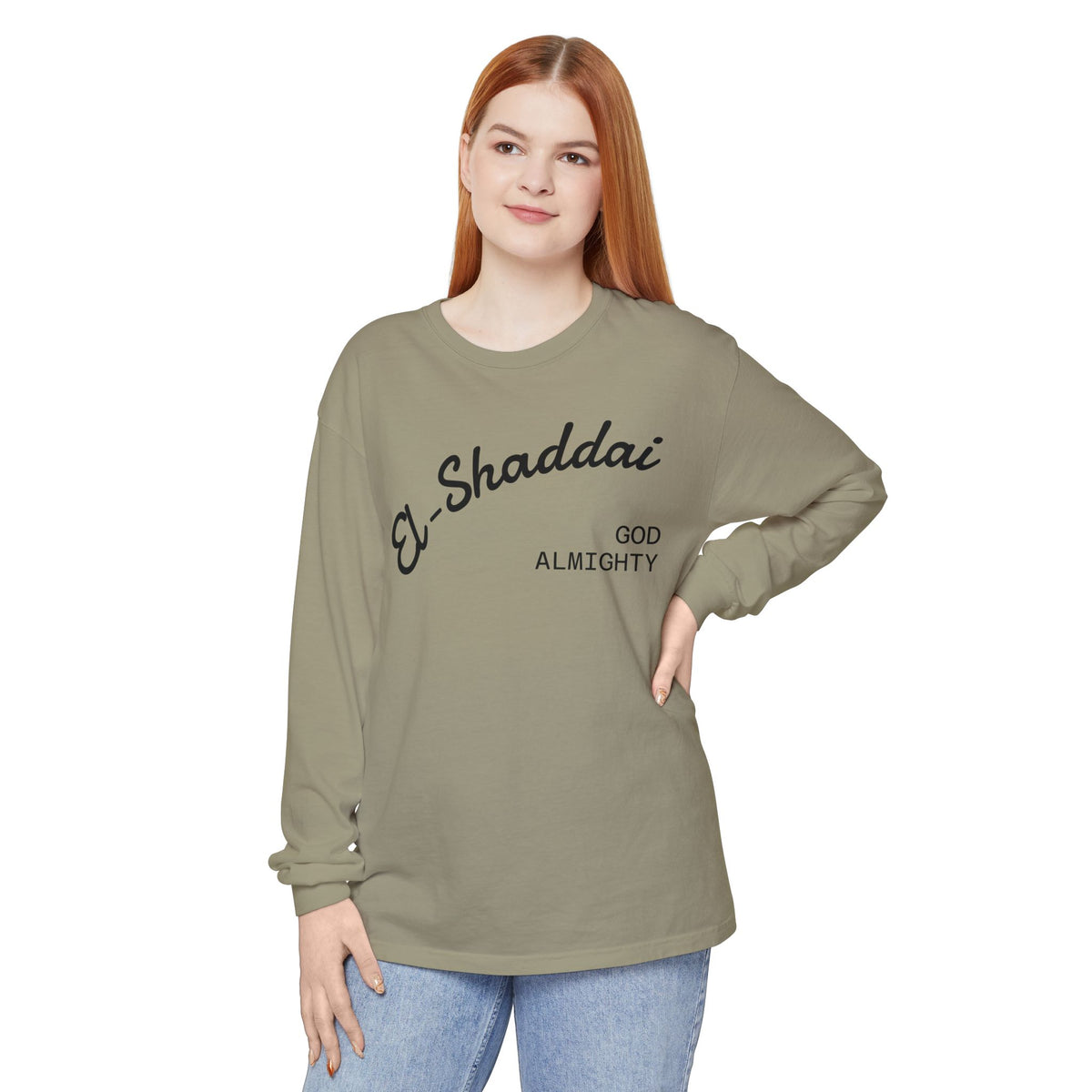El-Shaddai Long Sleeve T-Shirt