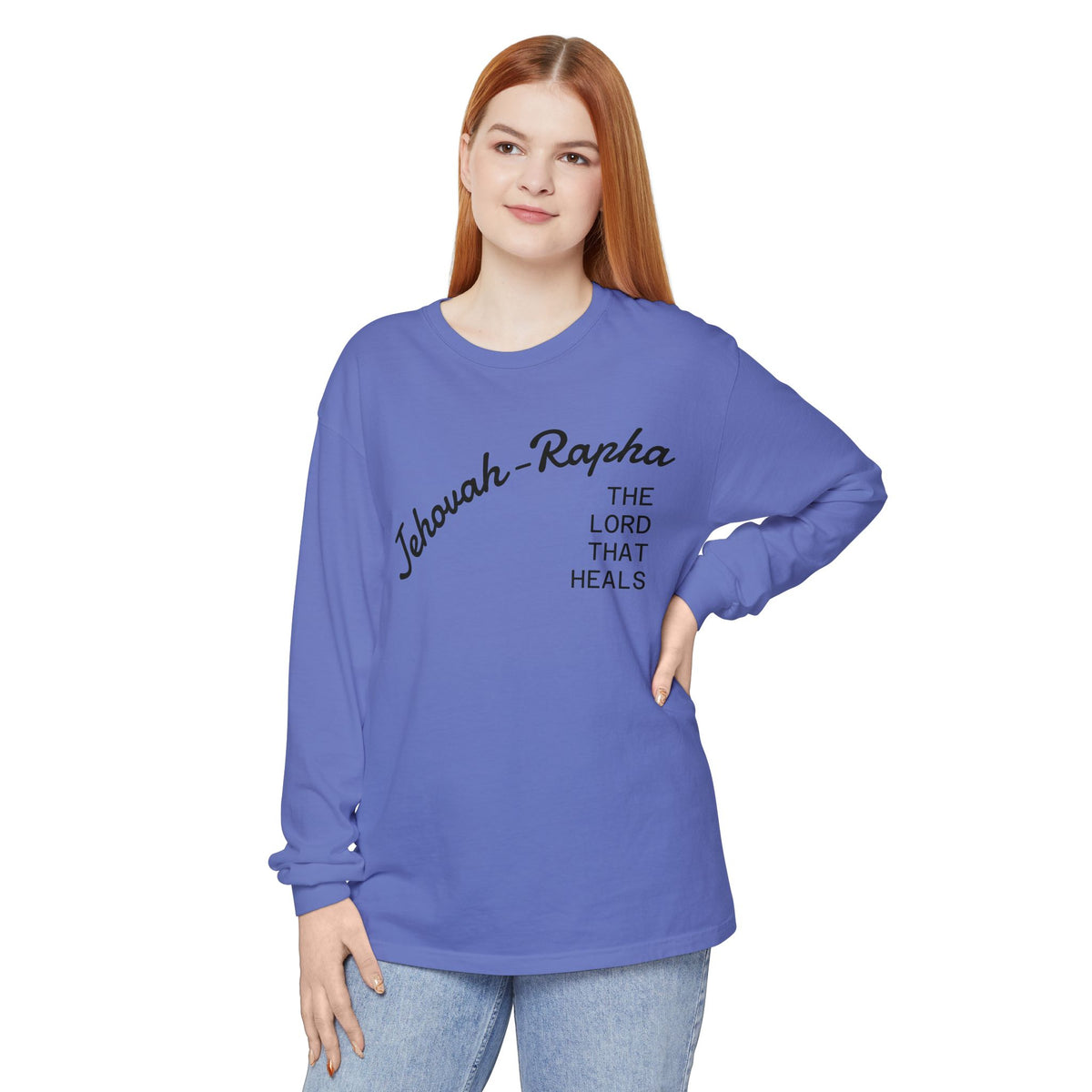 Jehovah-Rapha Long Sleeve T-Shirt