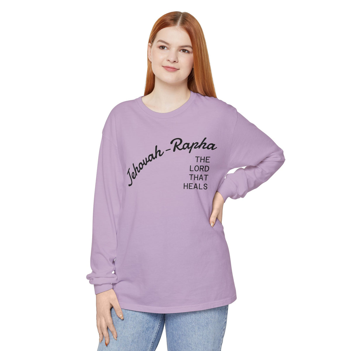 Jehovah-Rapha Long Sleeve T-Shirt