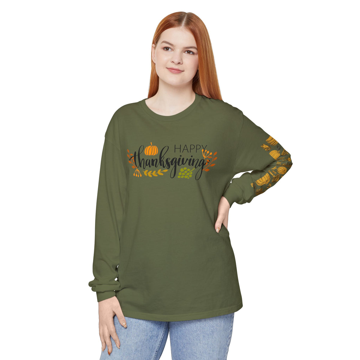 Happy Thanksgiving Long Sleeve T-Shirt