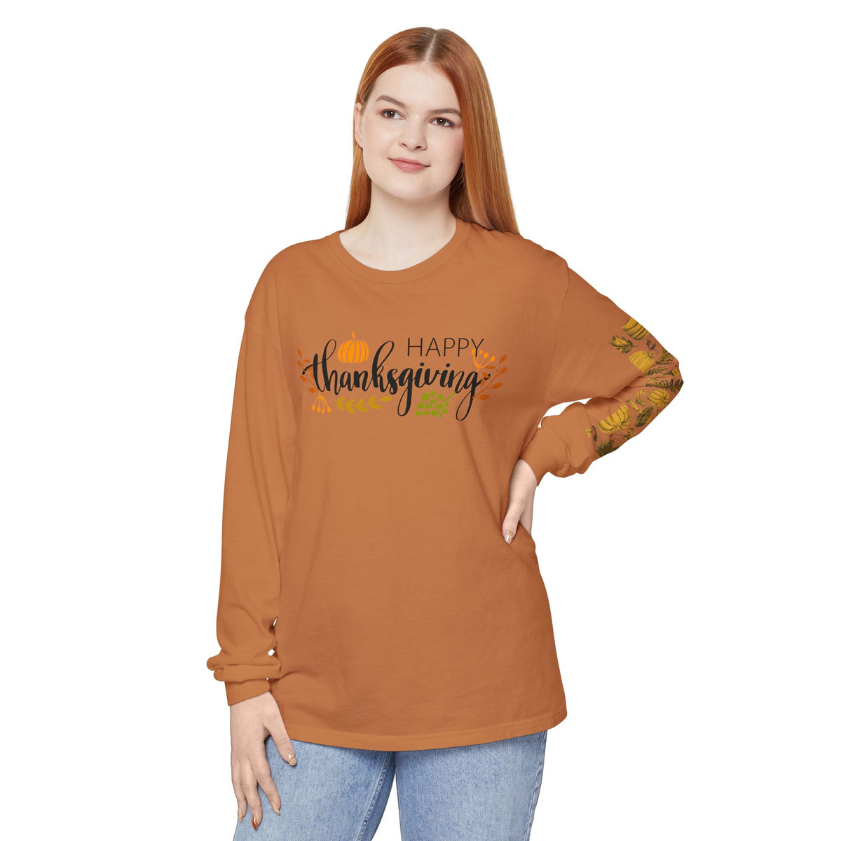Happy Thanksgiving Long Sleeve T-Shirt