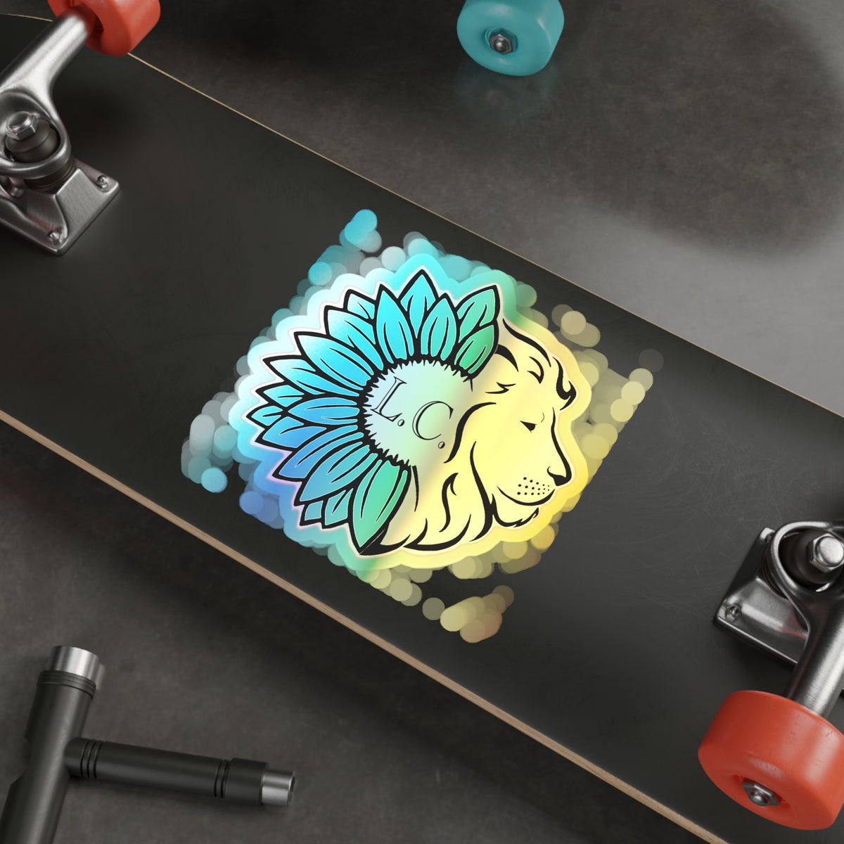 Holographic Die-cut Logo Stickers