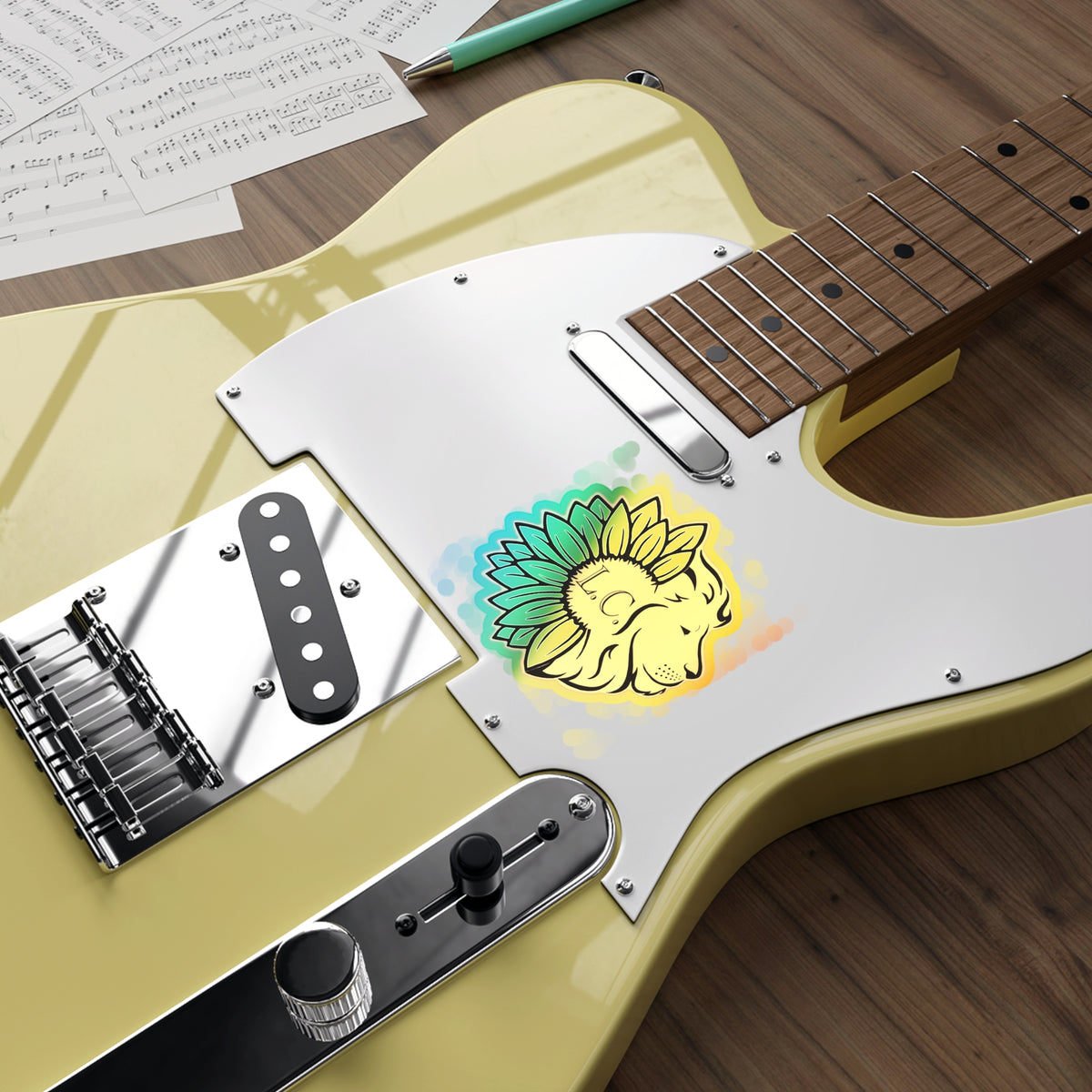 Holographic Die-cut Logo Stickers