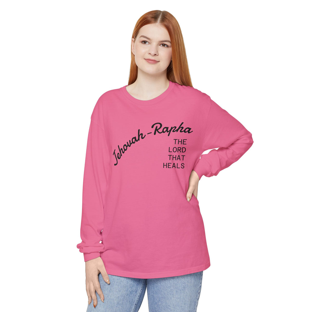 Jehovah-Rapha Long Sleeve T-Shirt