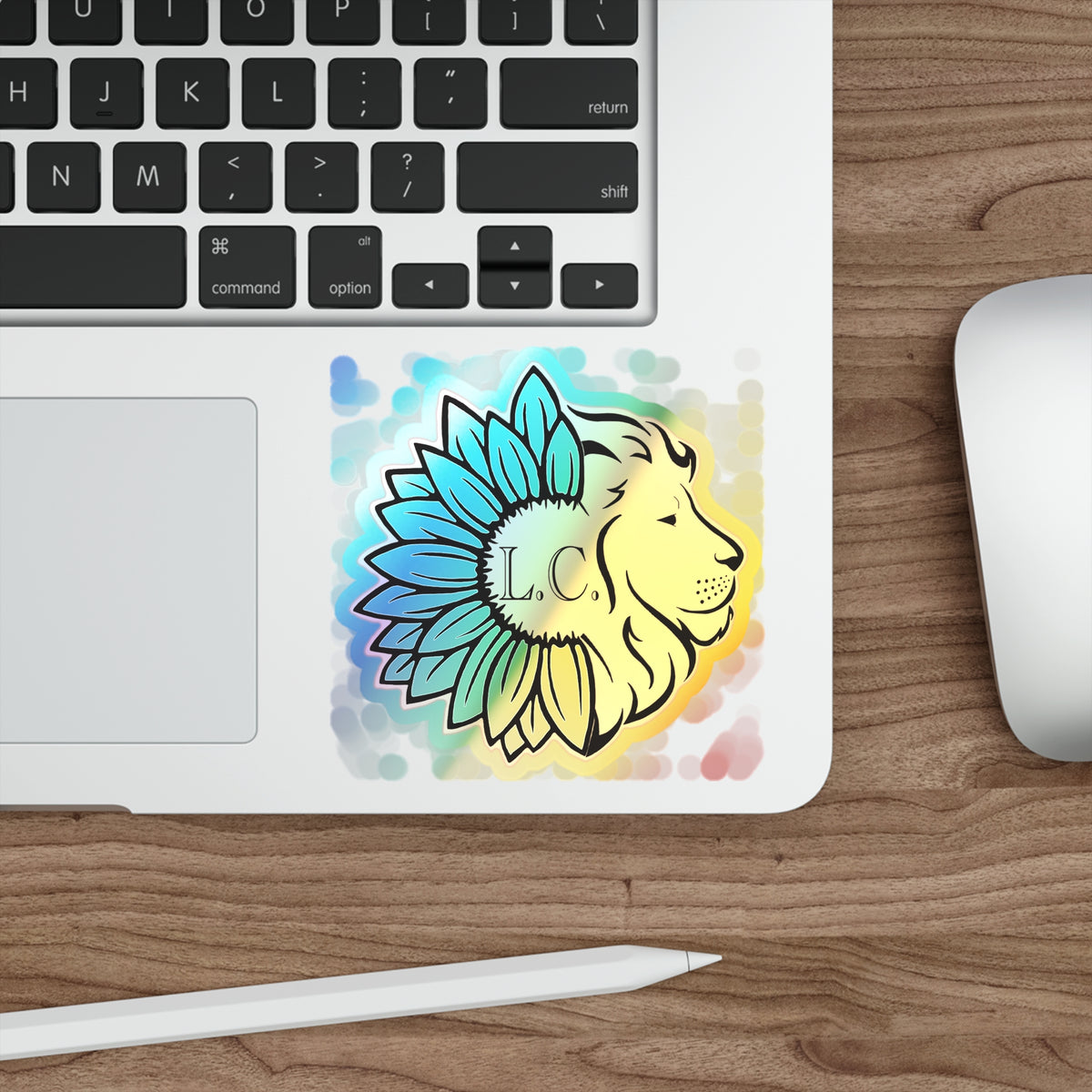 Holographic Die-cut Logo Stickers