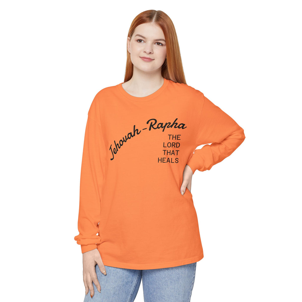 Jehovah-Rapha Long Sleeve T-Shirt