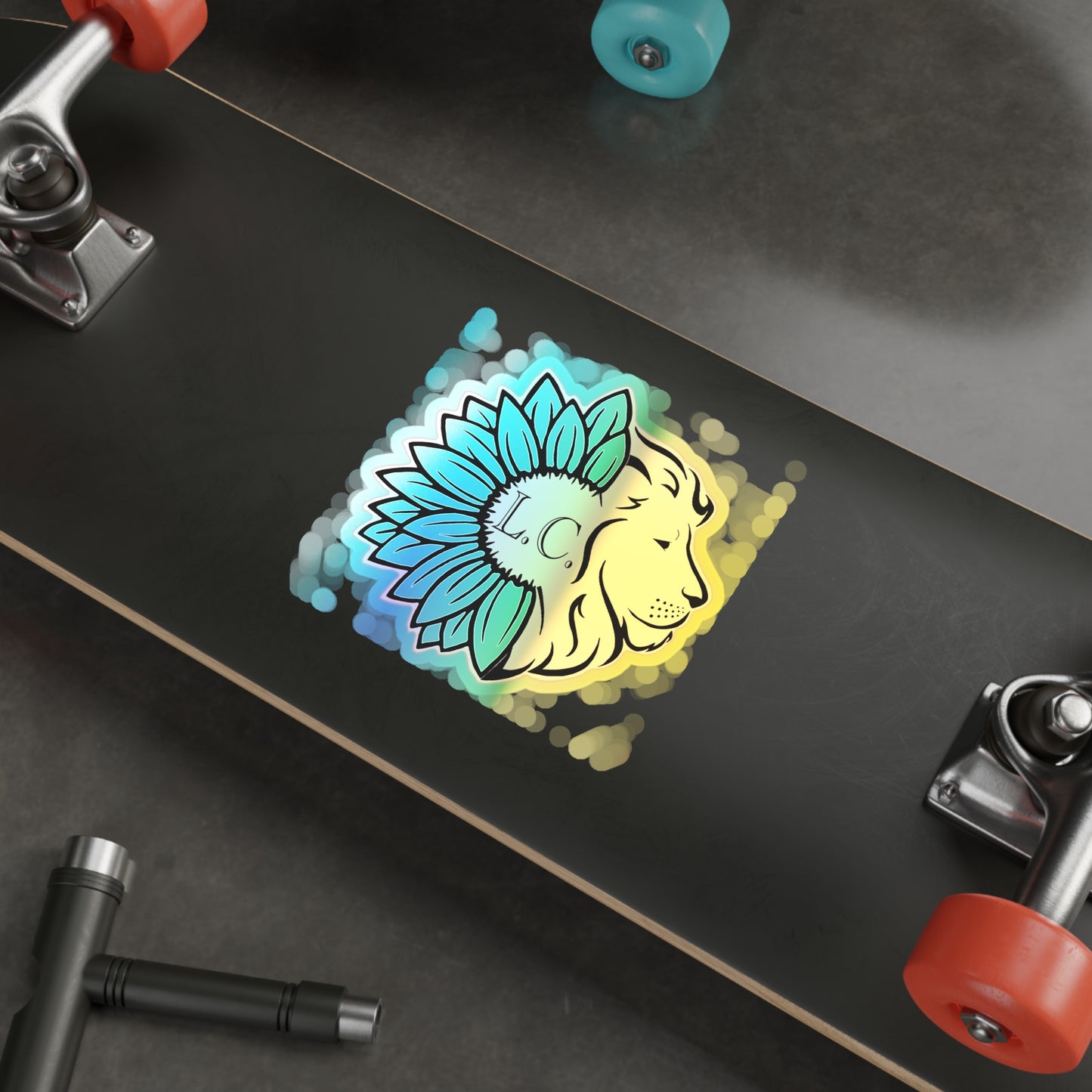 Holographic Die-cut Logo Stickers