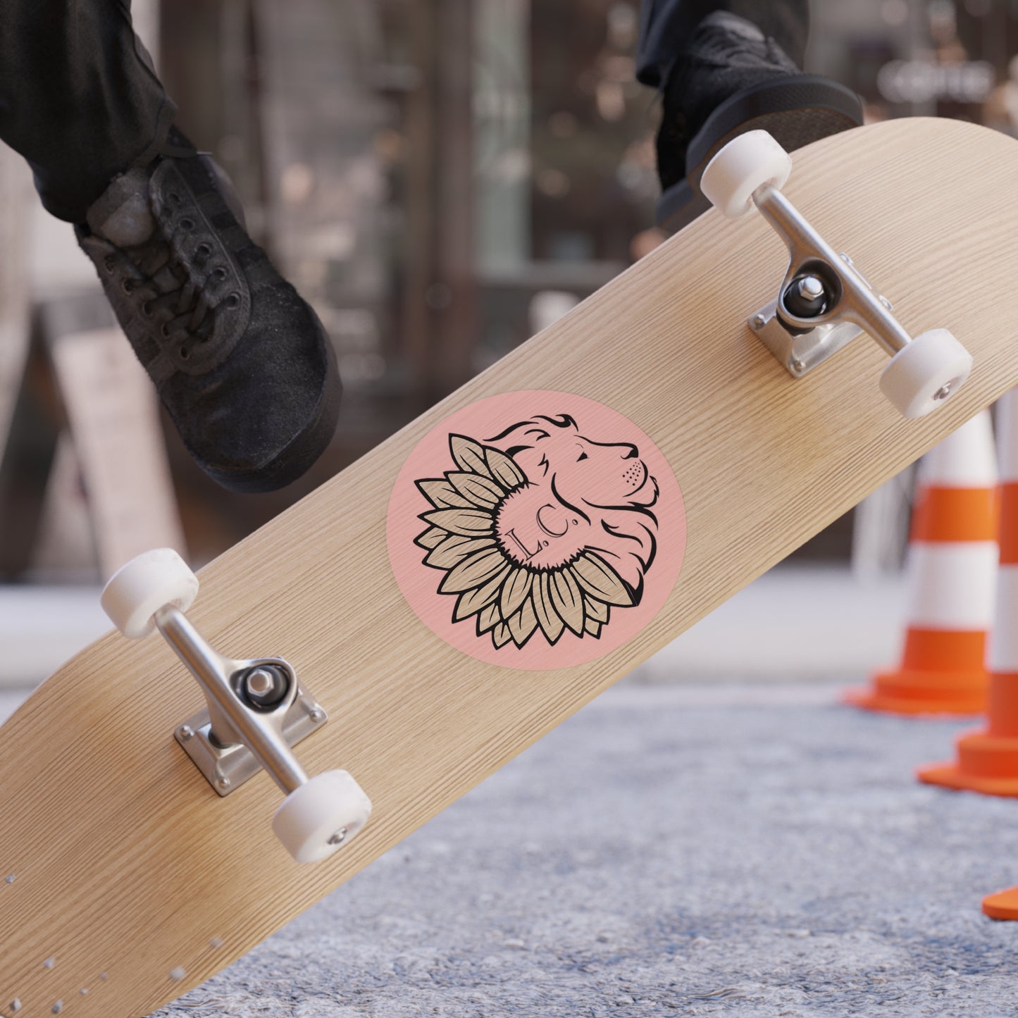 Transparent Outdoor Logo Sticker
